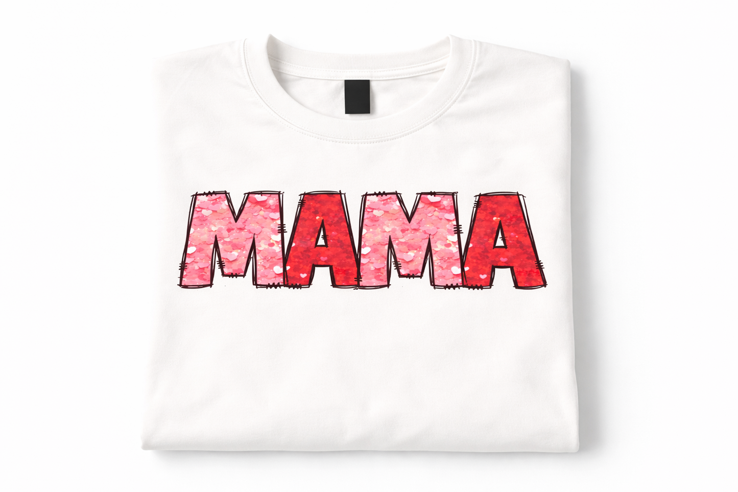 Valentine Glitter Mama
