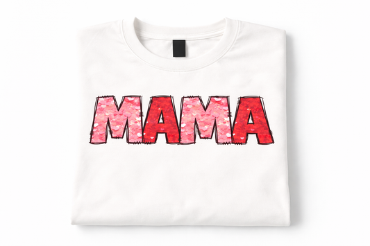 Valentine Glitter Mama