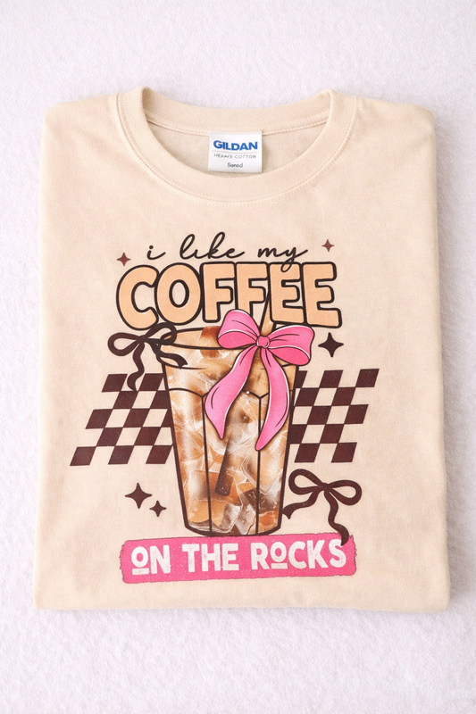 Iced Coffee on the Rocks